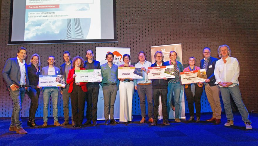 winnaars en genomineerden Award Natuurinclusief Bouwen 2019