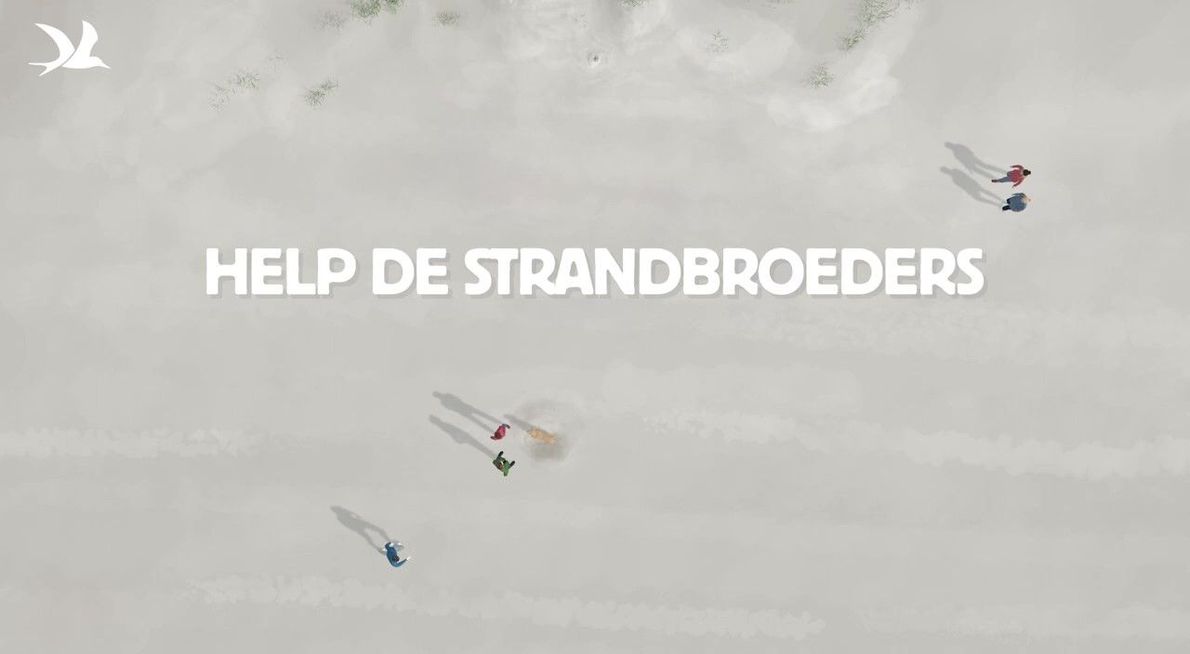 Videostill animatievideo strandbroeders