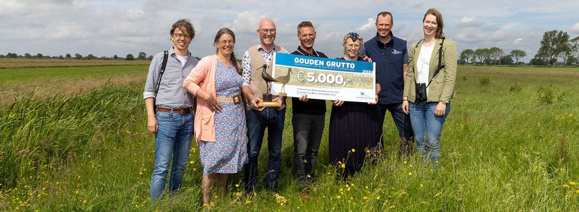 Winnaars Gouden Grutto 2024 - Aaltje en Wicher Hoeve en Willem en Jantje Courtz / Fred van Diem