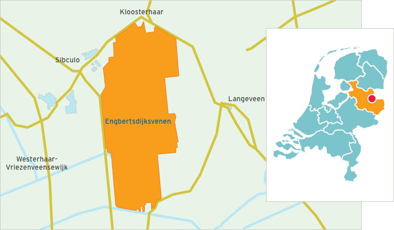 Kaart Engbertsdijksvenen