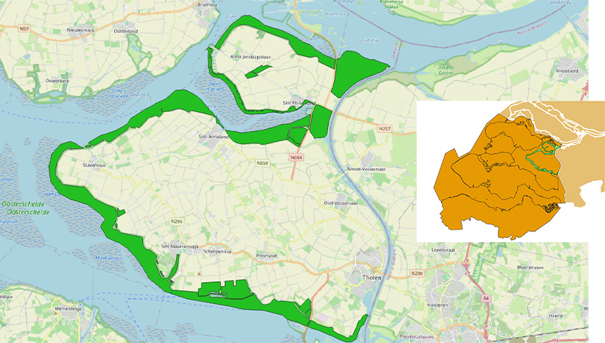 Kaartje Oosterschelde