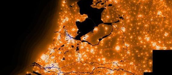 Lichtvervuiling in Nederland