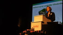 Dagvoorzitter Titia Wolterbeek